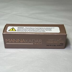 MANNAKADAR Beauty Diamond Dust Roll-On Shimmer in Pixie .09oz/2.5g~Sealed Box